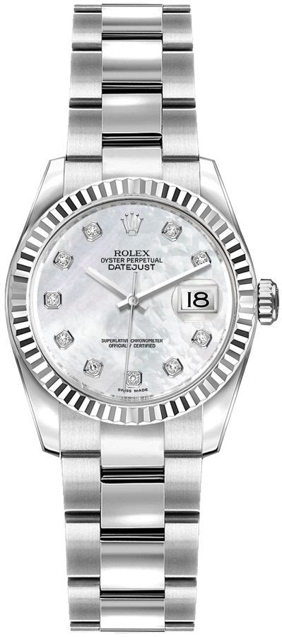 rolex donna pearl|Lady.